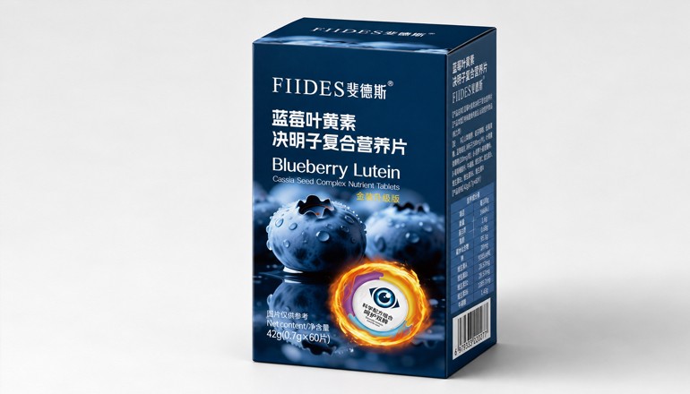 蓝莓叶黄素决明子符合营养片